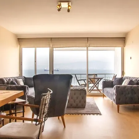 Daire Furnished Stylish Sea View Flat In Konak İzmir